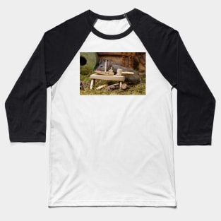 mouse making a boat Baseball T-Shirt